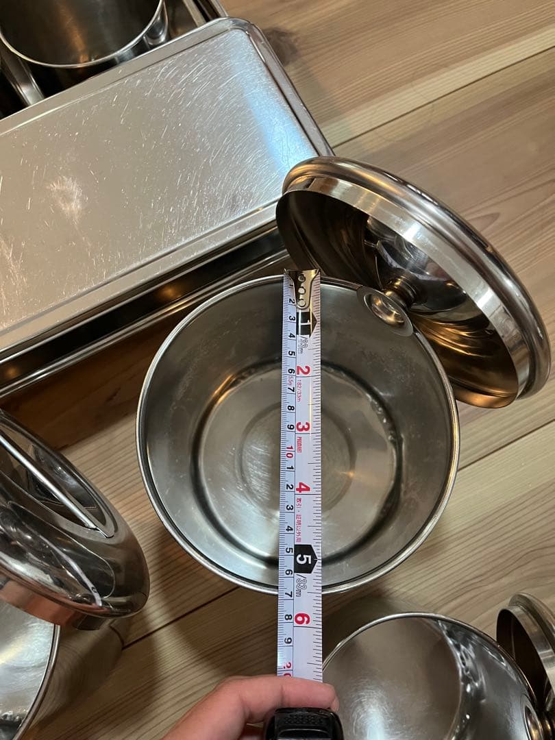 ステンレス製調理器具セット　rainbow nalu プロフ必須。　専用