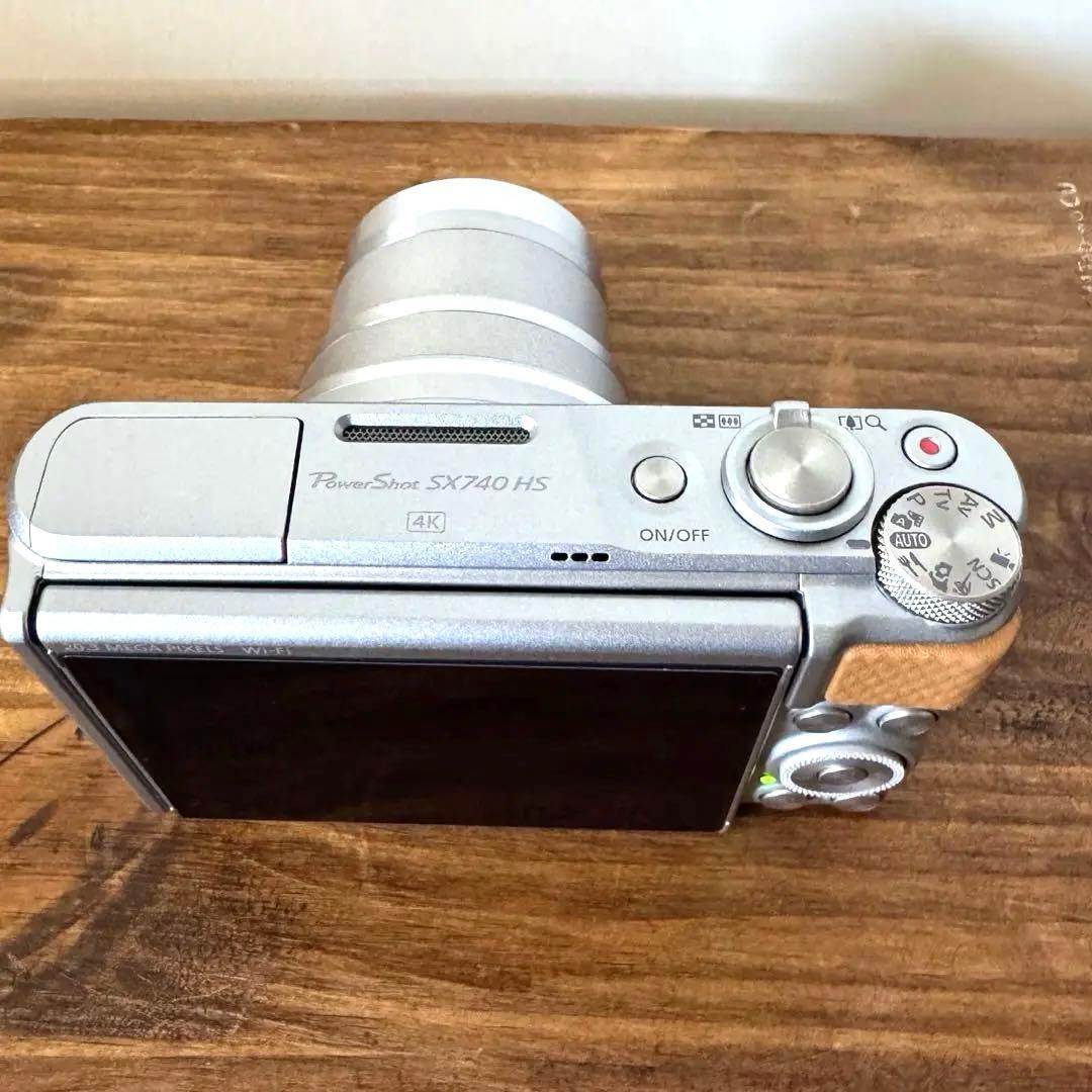 【美品・付属品完備・箱付き】PowerShot SX740 HS シルバー