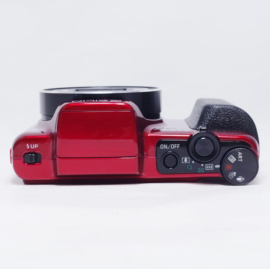 極美品 動作確認済み CASIO EXILM EX-H50 レッド コンデジ