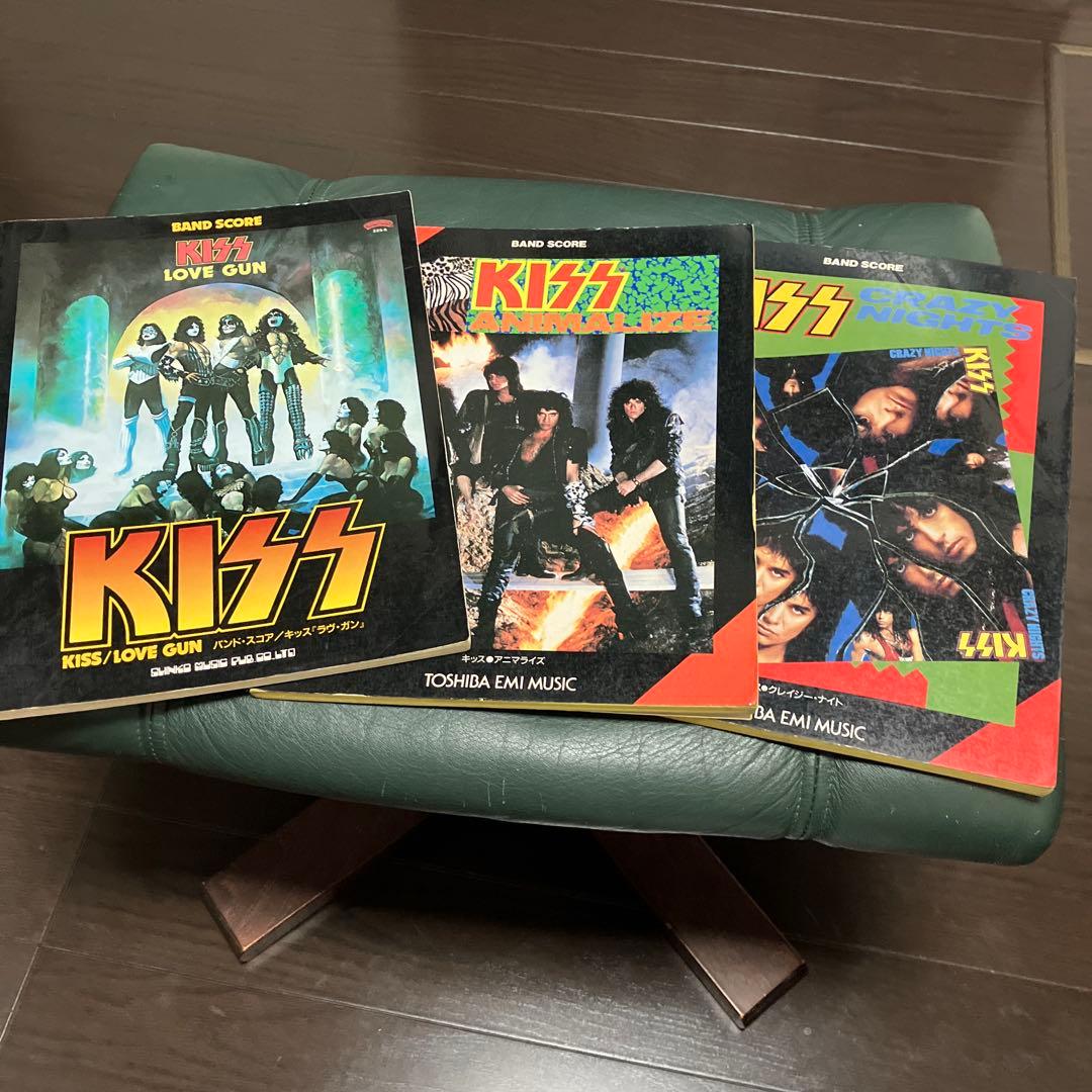 KISS キッス　ラヴガン　アニマライズ　クレイジーナイト　バンドスコア　楽譜
