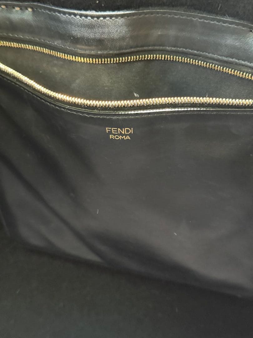 FENDI BIGサイズトートバッグ ブラウン