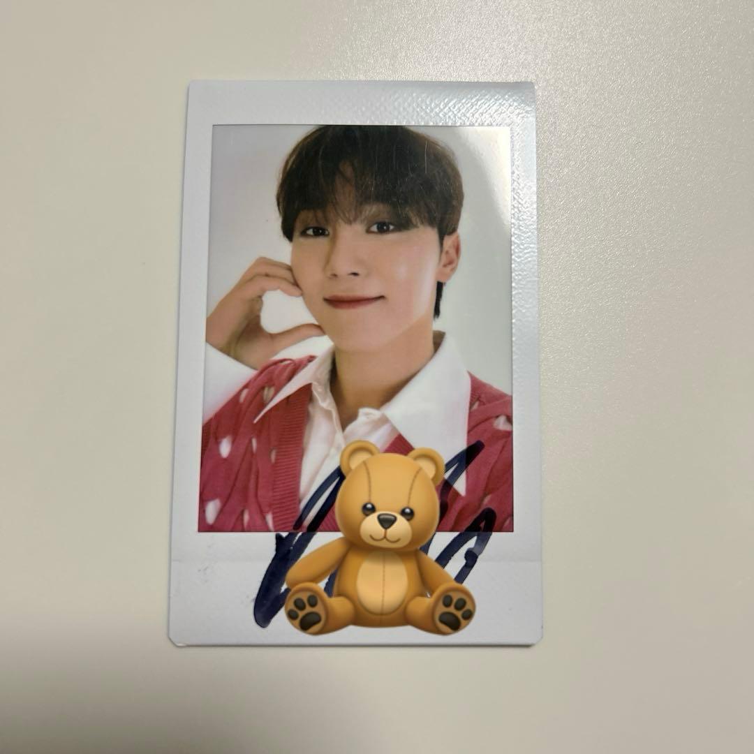 SEVENTEEN スングァン hanabi 直筆 サイン チェキ トレカ