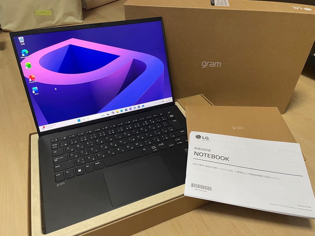 「美品」LG gram 14Z90S Ultra 5 DDR5 16GB