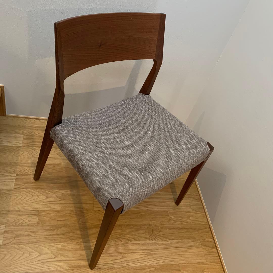 日進木工　Formsシリーズチェア　DDC-096　カバーリング　春夏カバー付属