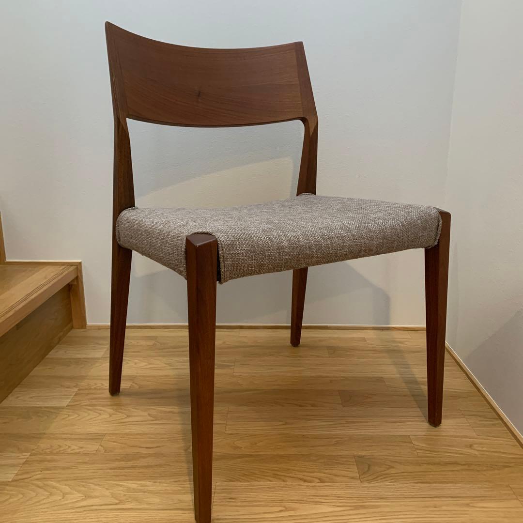 日進木工　Formsシリーズチェア　DDC-096　カバーリング　春夏カバー付属