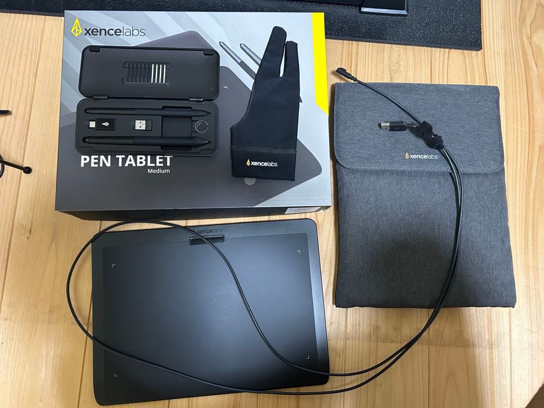 ペンタブレット　 xence labs Pen Tablet Medium 本体