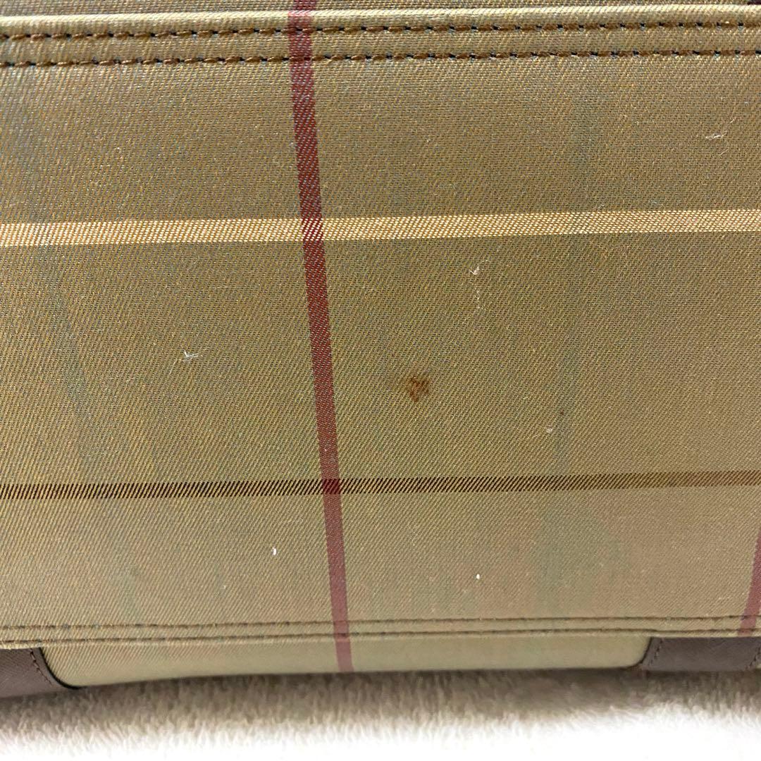 Burberrys/ボストン/バッグ/玉虫/ノヴァチェック/ビンテージ