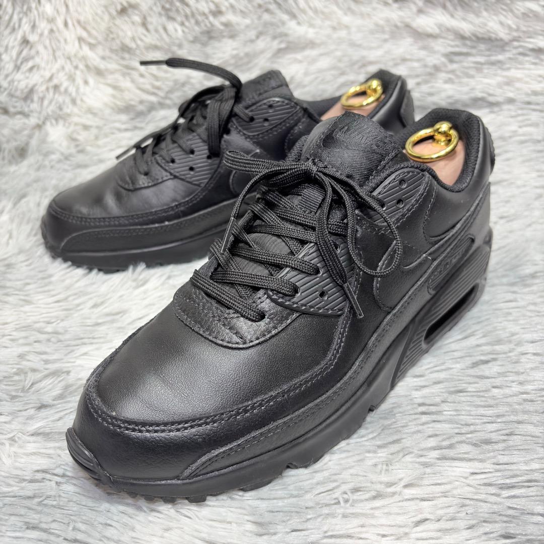 美品✨NIKE 26.5cm Air MAX 90 LTR 黒 オールブラック
