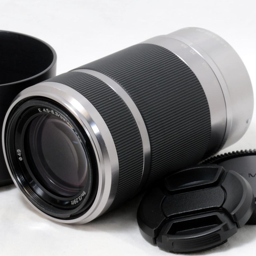 ⭐️実用品⭐️SONY E 55-210mm F4.5-6.3 OSS シルバー