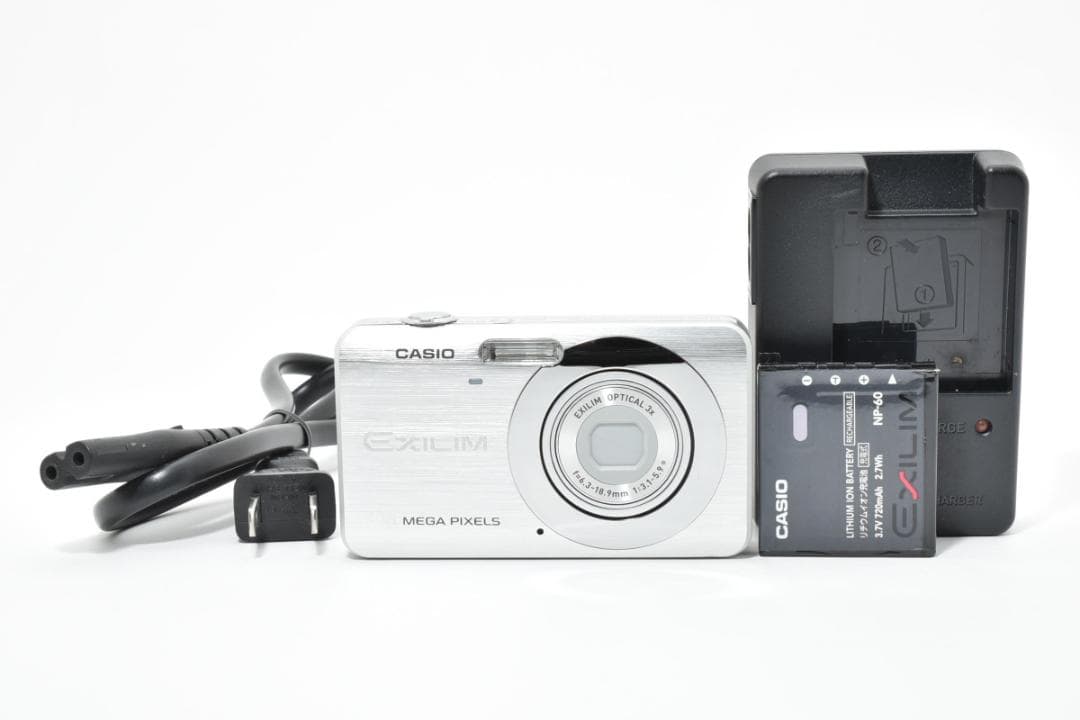 【美品】CASIO EXILIM EX-Z80 シルバー　動作確認済