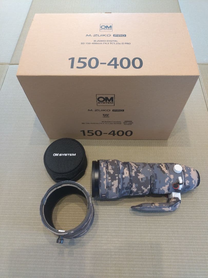 OM SYSTEM M.ZUIKO PRO 150-400mm　美品