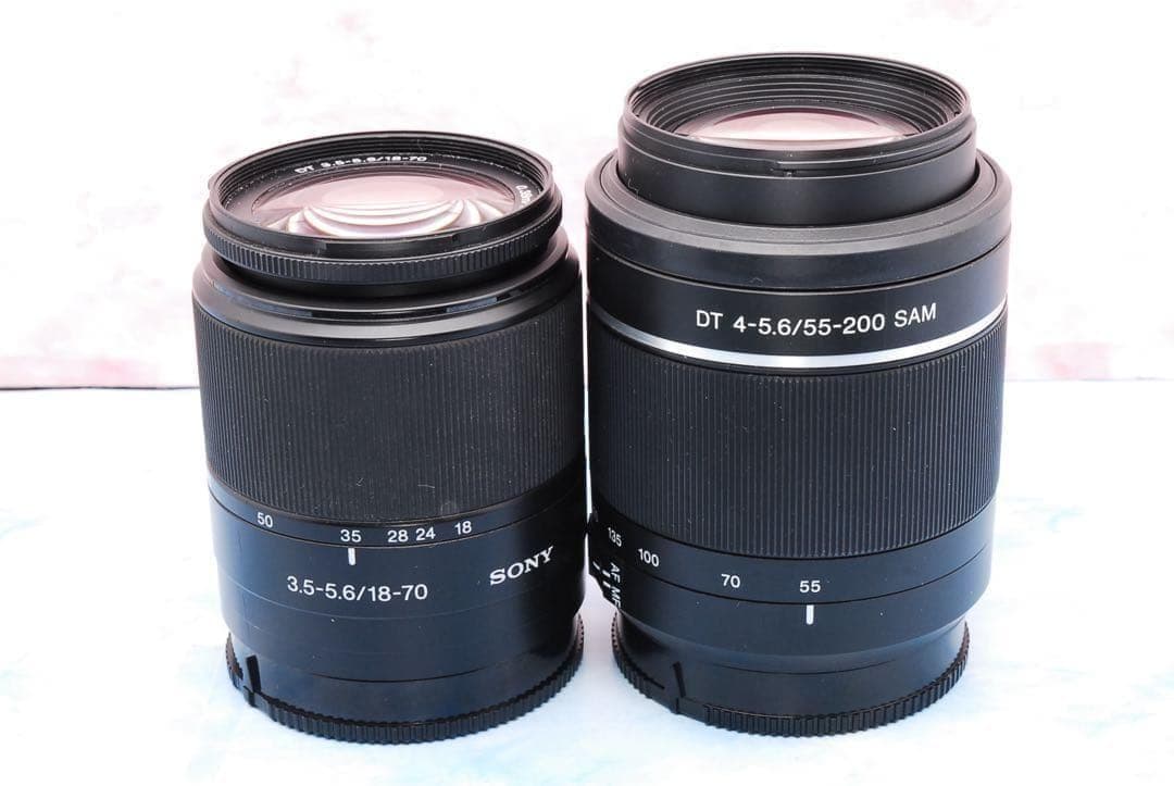 SONY α57☆一眼レフカメラ☆SLT-A57☆ショット数少☆Wレンズ