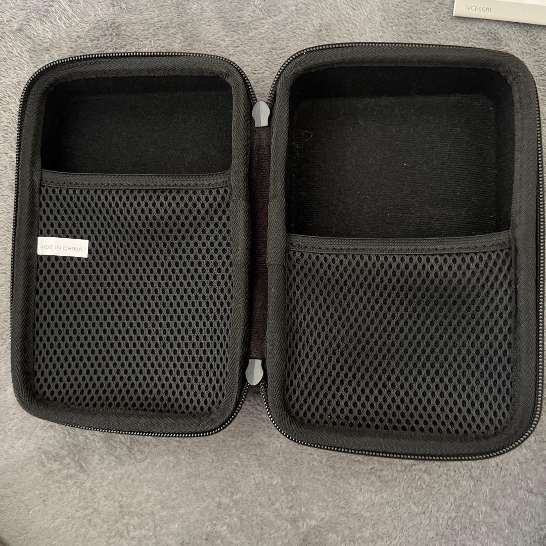 SONY zv1白　グリップ黒付き