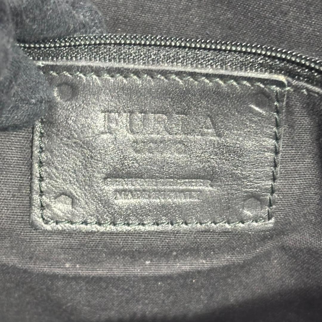 FURLA　vomo クロコ型押し トートバッグ 大容量 ボルドー　フルラ