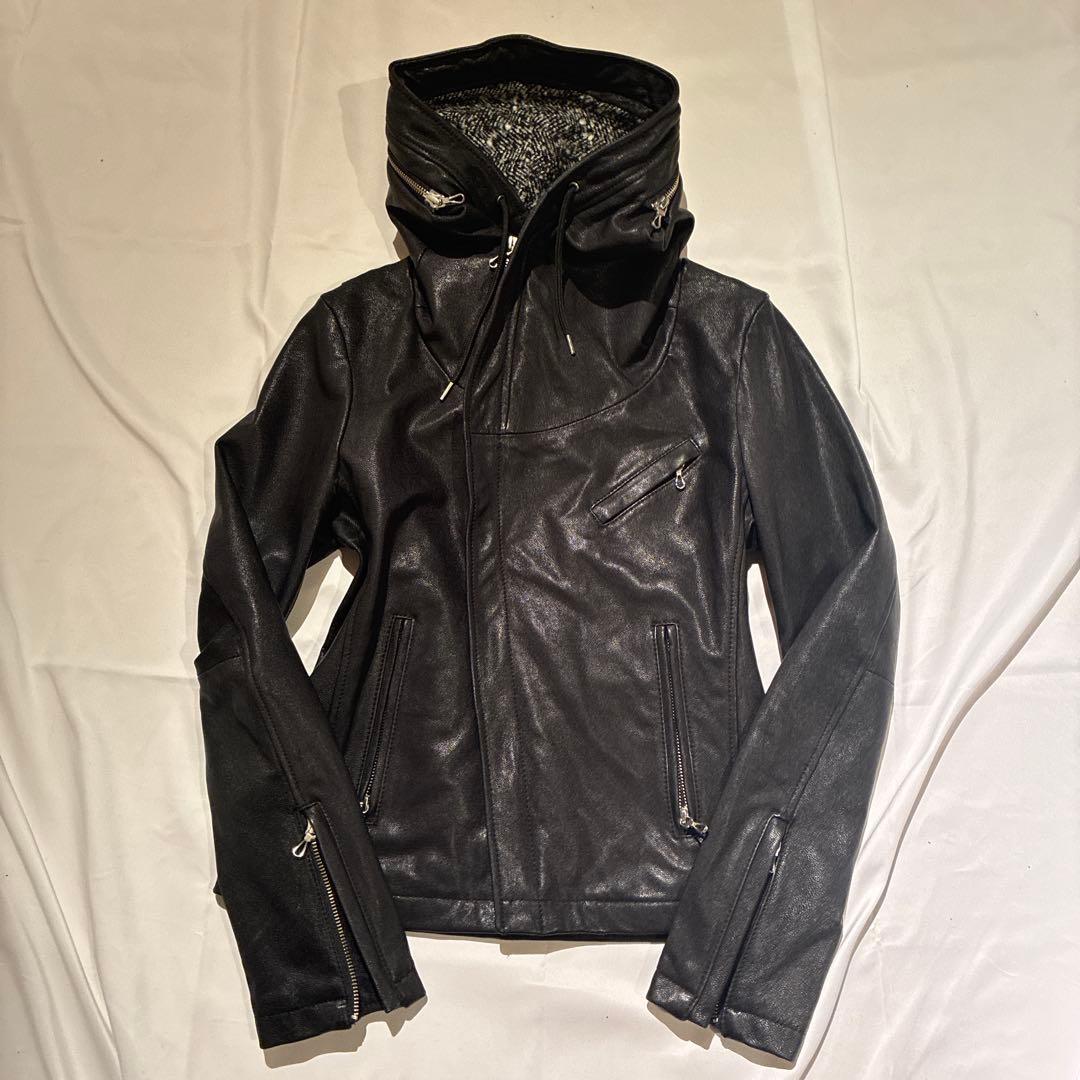 archive 山羊革 hoodie bono y2k 00s lgb ekam