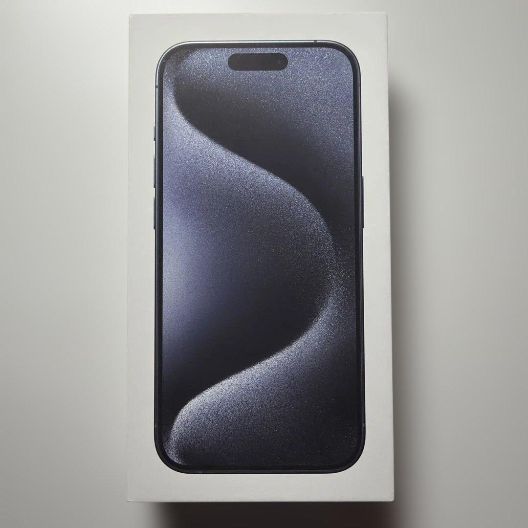 Apple iPhone 15 Pro ブルーチタニウム 本体