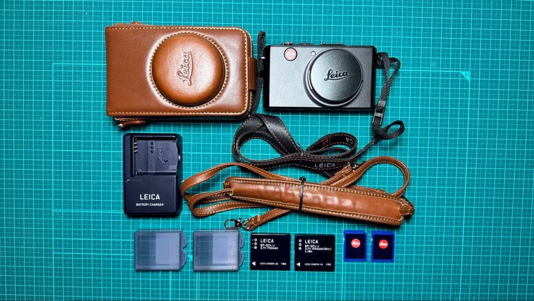 ライカ LEICA D-LUX4 デジタルカメラ レザーケース付