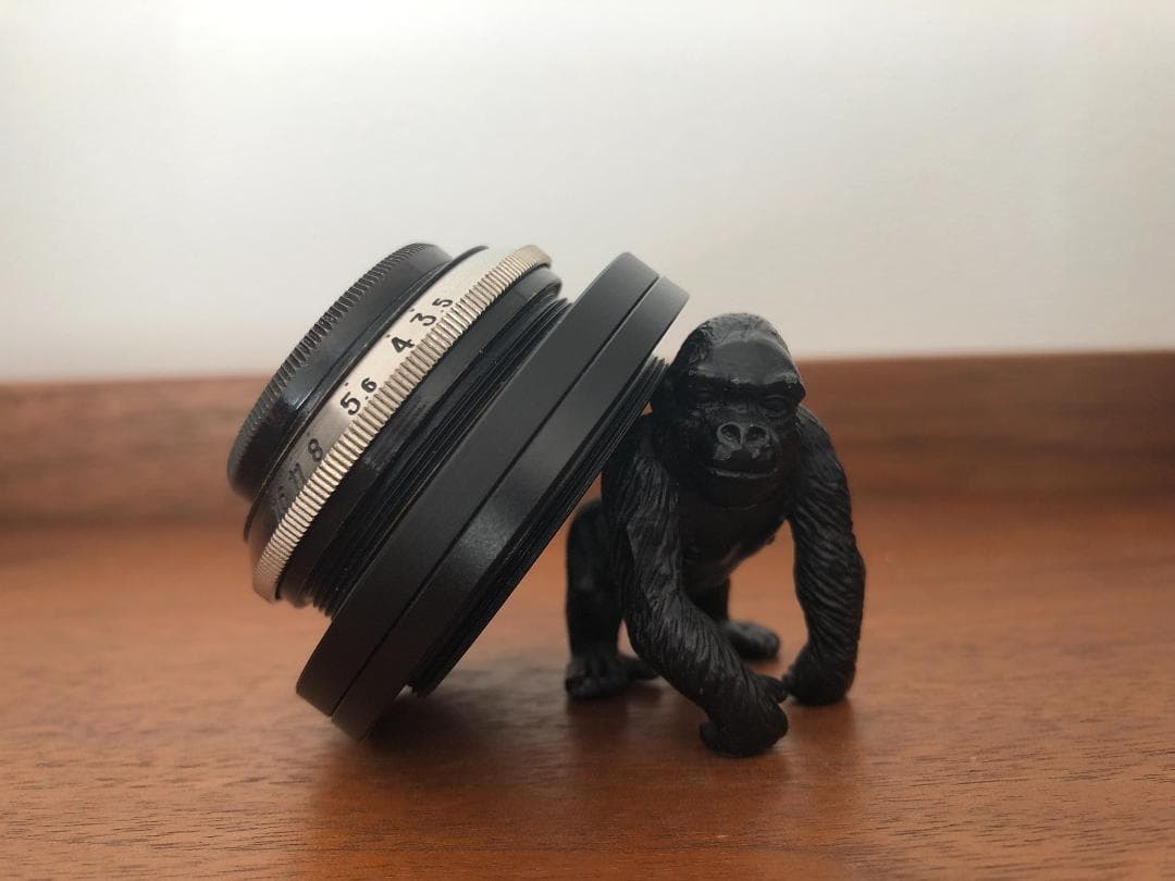 Meyer Gorlitz Primotar F3.5 75mm バブルボケ