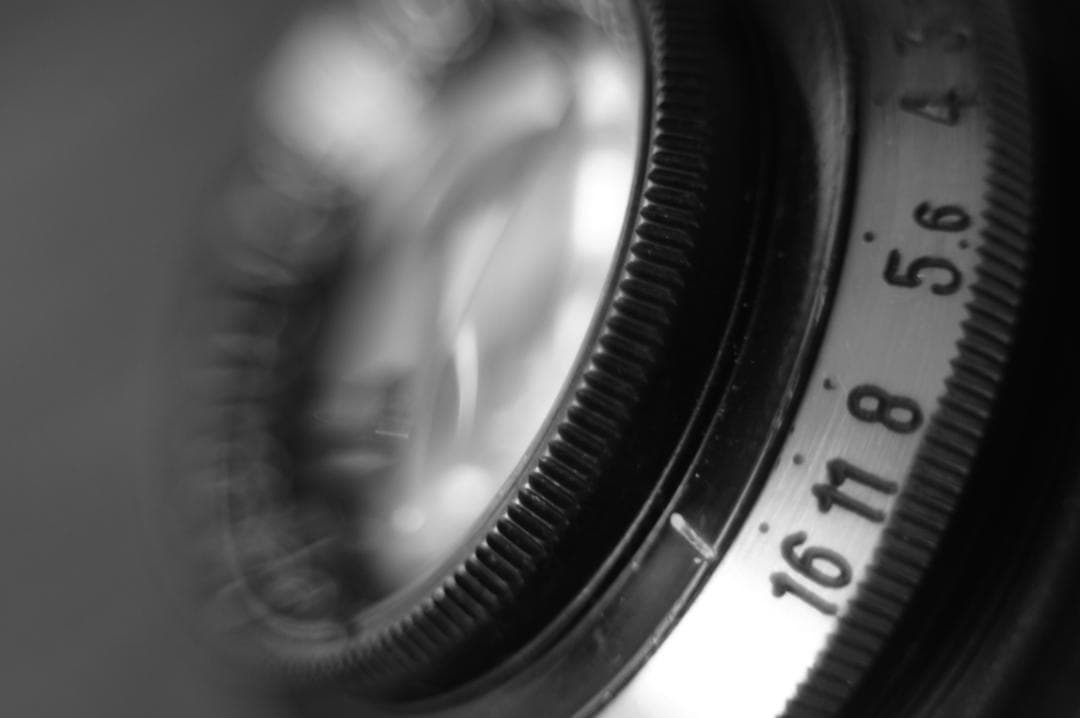 Meyer Gorlitz Primotar F3.5 75mm バブルボケ