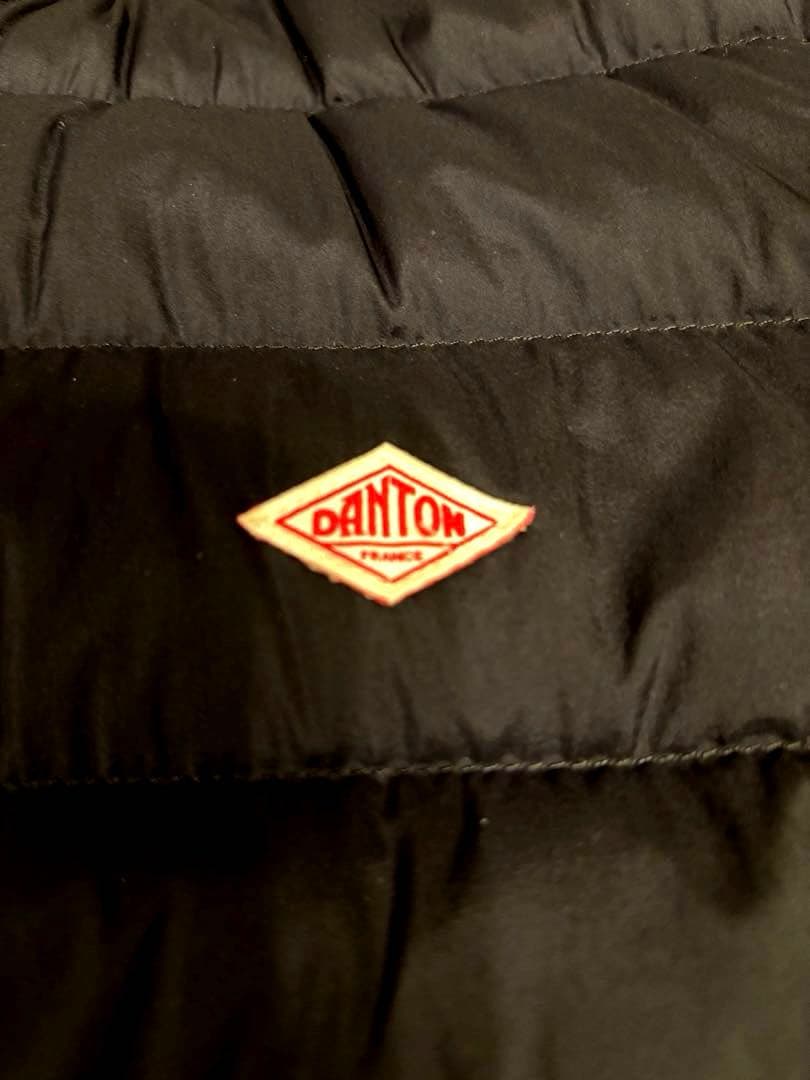 DANTON ダウンジャケット S 黒