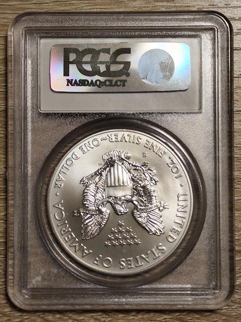 まーちゃん PCGS PR/MS70☆2010 アメリカ シルバーイーグル