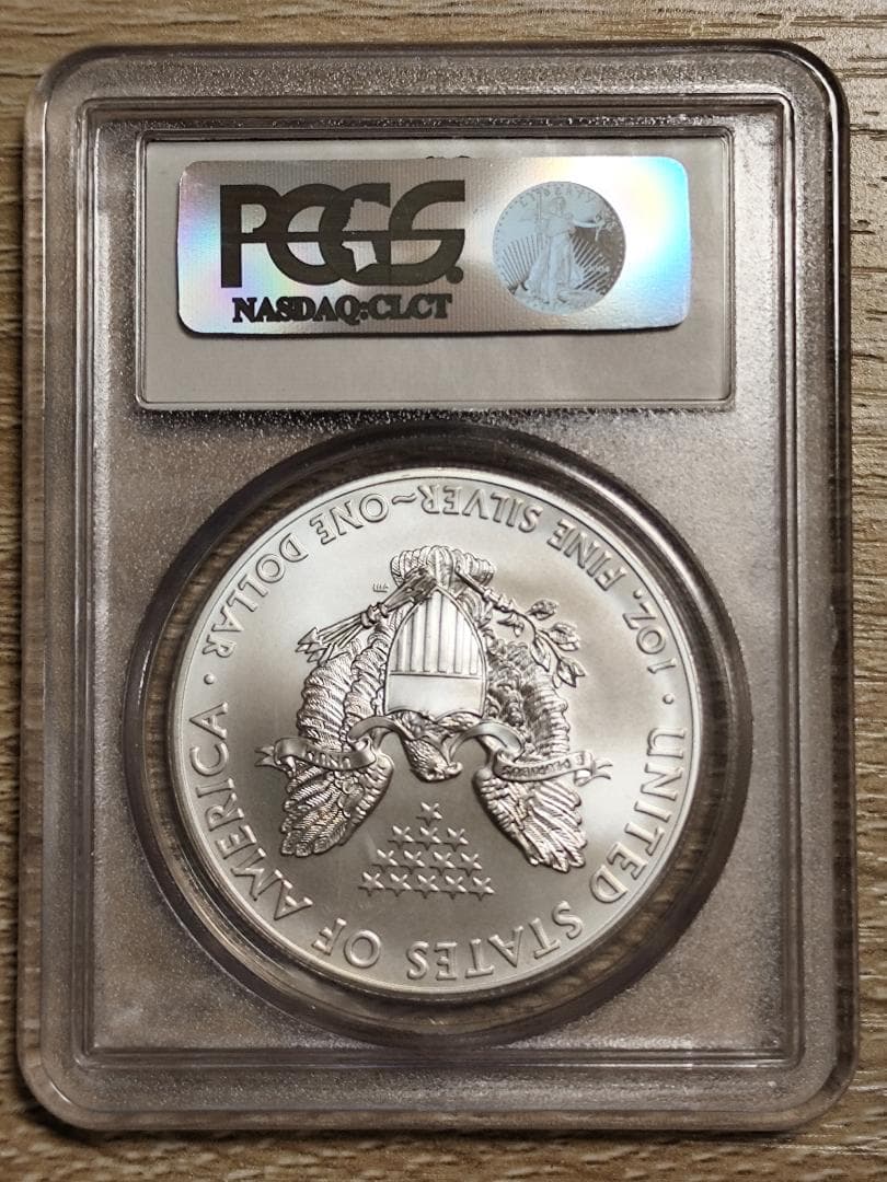 まーちゃん PCGS PR/MS70☆2010 アメリカ シルバーイーグル