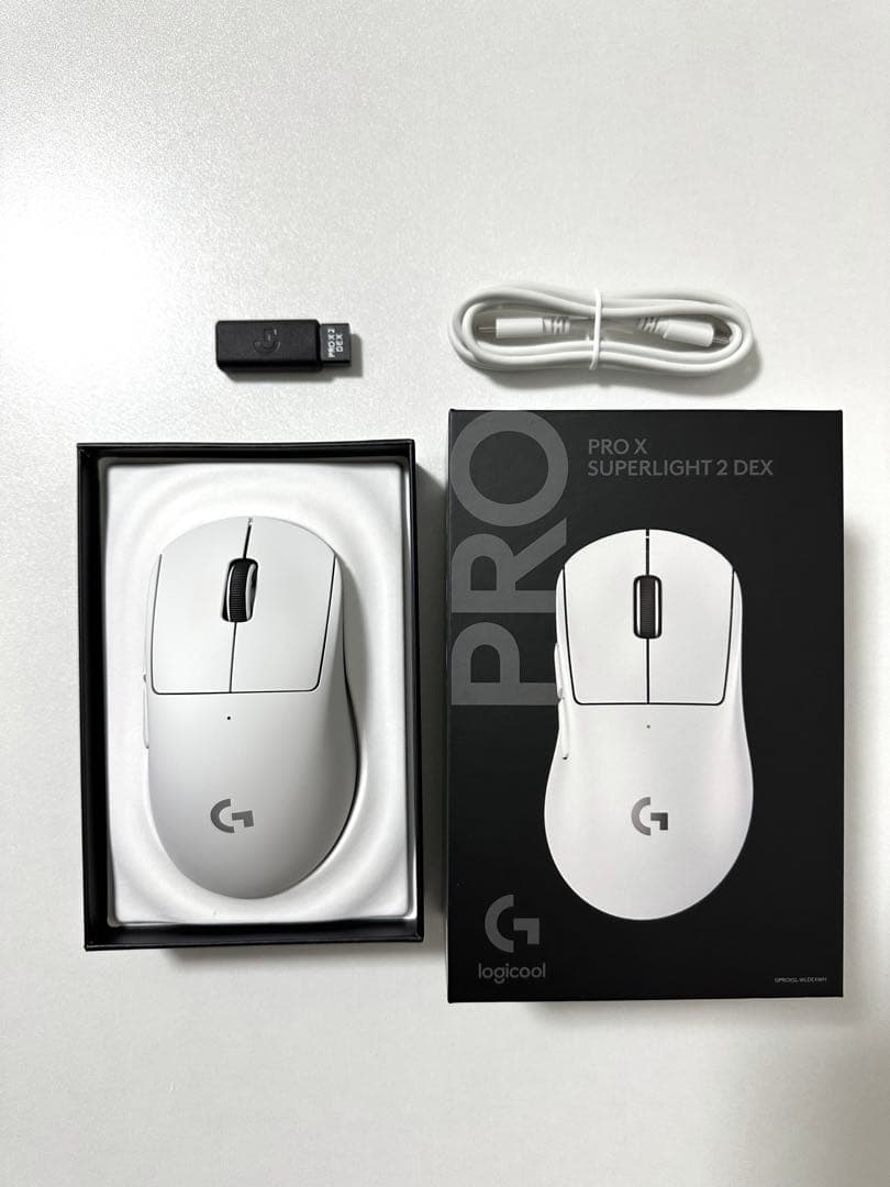 【☆超美品☆】 Logitech PRO X SUPERLIGHT 2 DEX