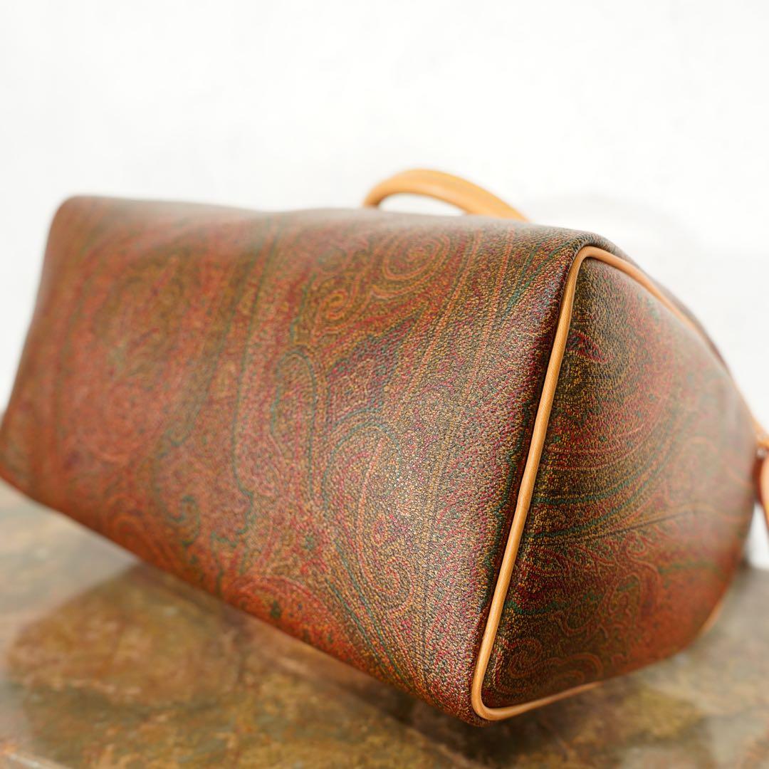 ETRO エトロペイズリー柄デザインボストンバッグ