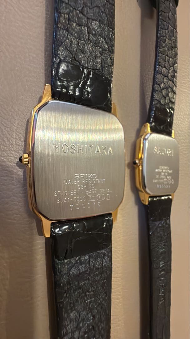 u*m様 SEIKO / ドルチェ / エクセリーヌ / 箱 保証書 / 2本セ