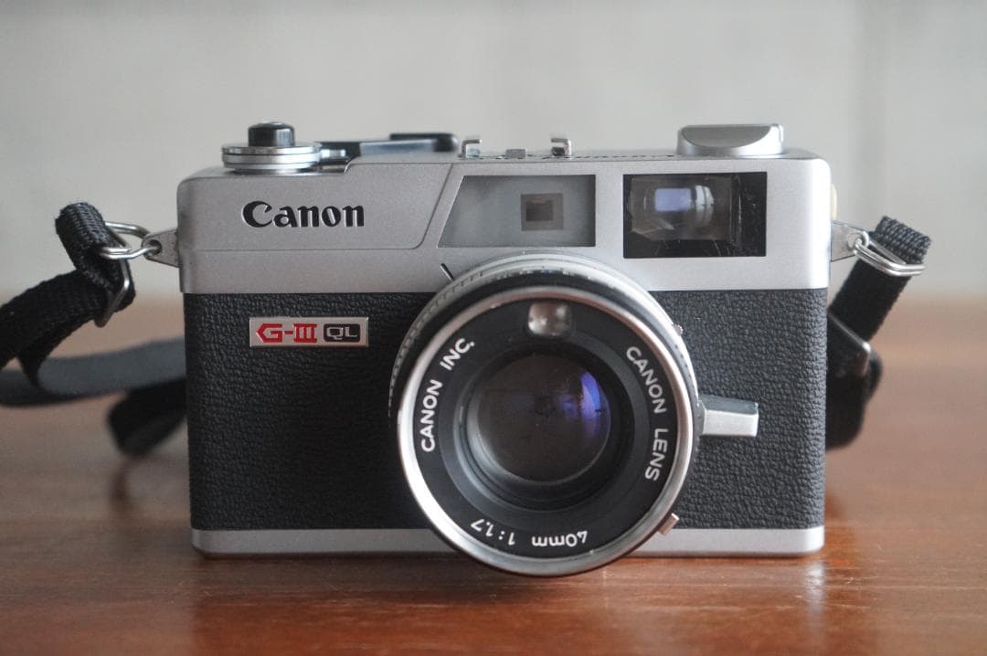 【GW中値下げ】 Canonet Giii QL17 +純正ストロボ