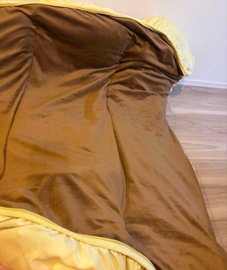 フェリシモ　ごろんとチョコゴロ寝　寝袋　チョココロネ