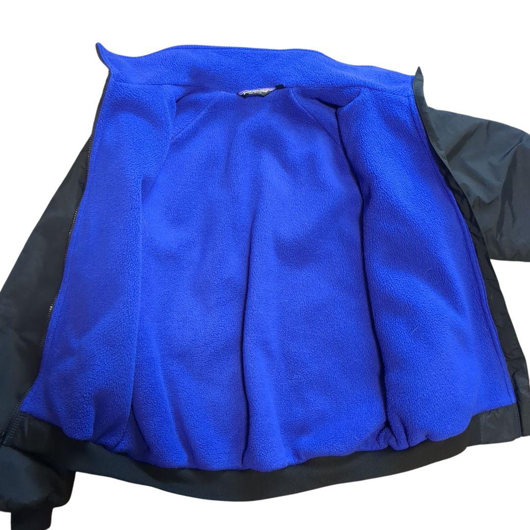 美品 80s USA製 Patagonia シェルドシンチラ ブラック Lサイズ