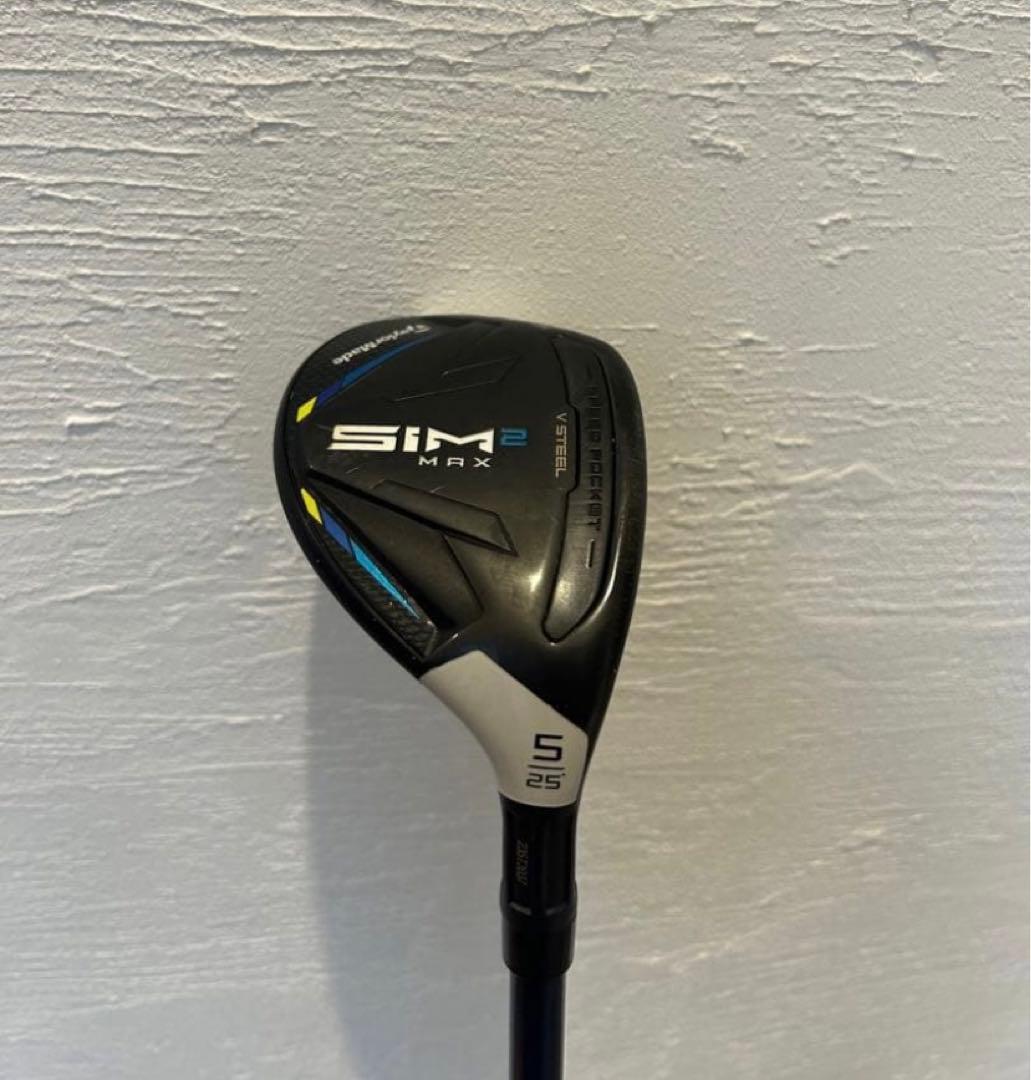 テーラーメイド SIM2 MAX ユーティリティ 5U 25° R ゴルフ