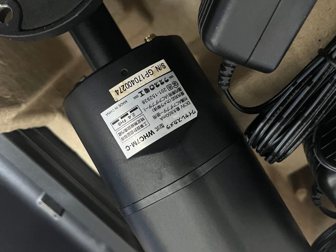 【カメラ合計２台】マスプロ ワイヤレスHDカメラセット WHC7M