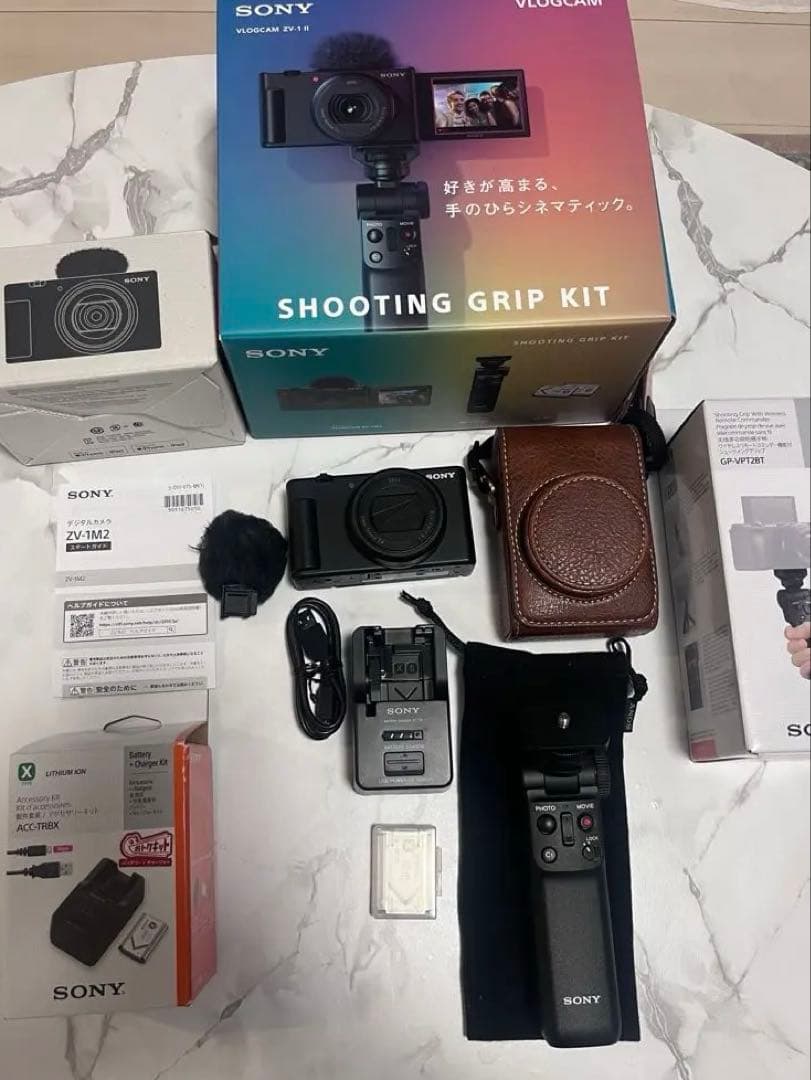 起動確認済み　SONY VLOGCAM ZV-1II ブラック