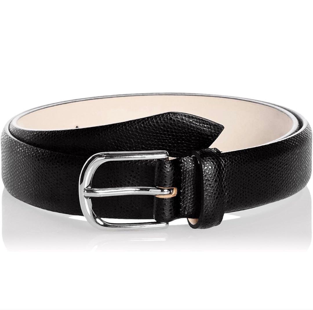 Saddlers サドラーズ ベルト サフィアーノレザー ブラック 85