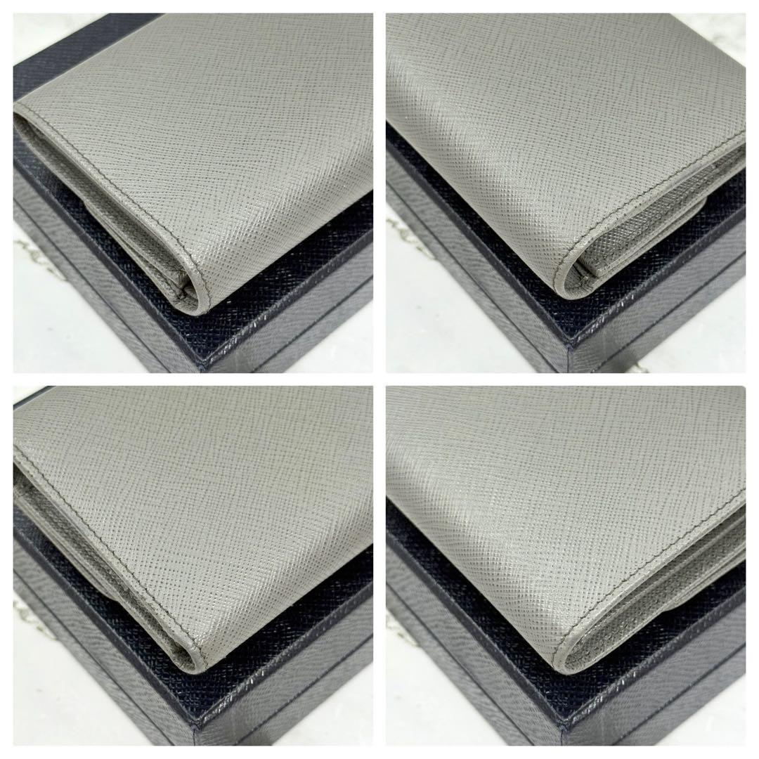 ◆◆mer＊さん専用◆◆【美品】PRADA プラダ 三つ折り財布 サフィアーノ