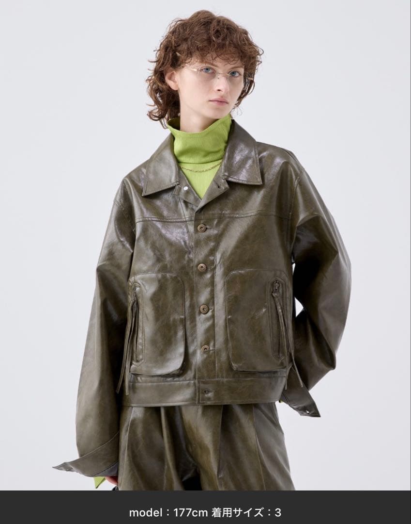 soerte ヴィンテージライクミリタリー　ジャケット、パンツ　セットアップ