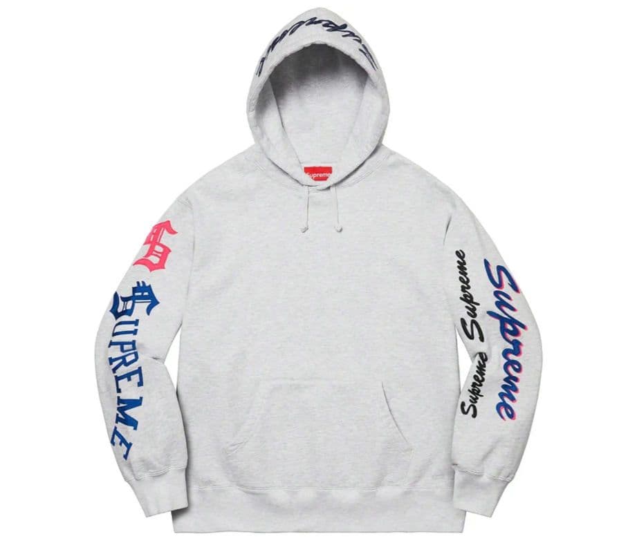 【レミントン専用】シュプリーム 21AW スウェットプルオーバーパーカー刺繍