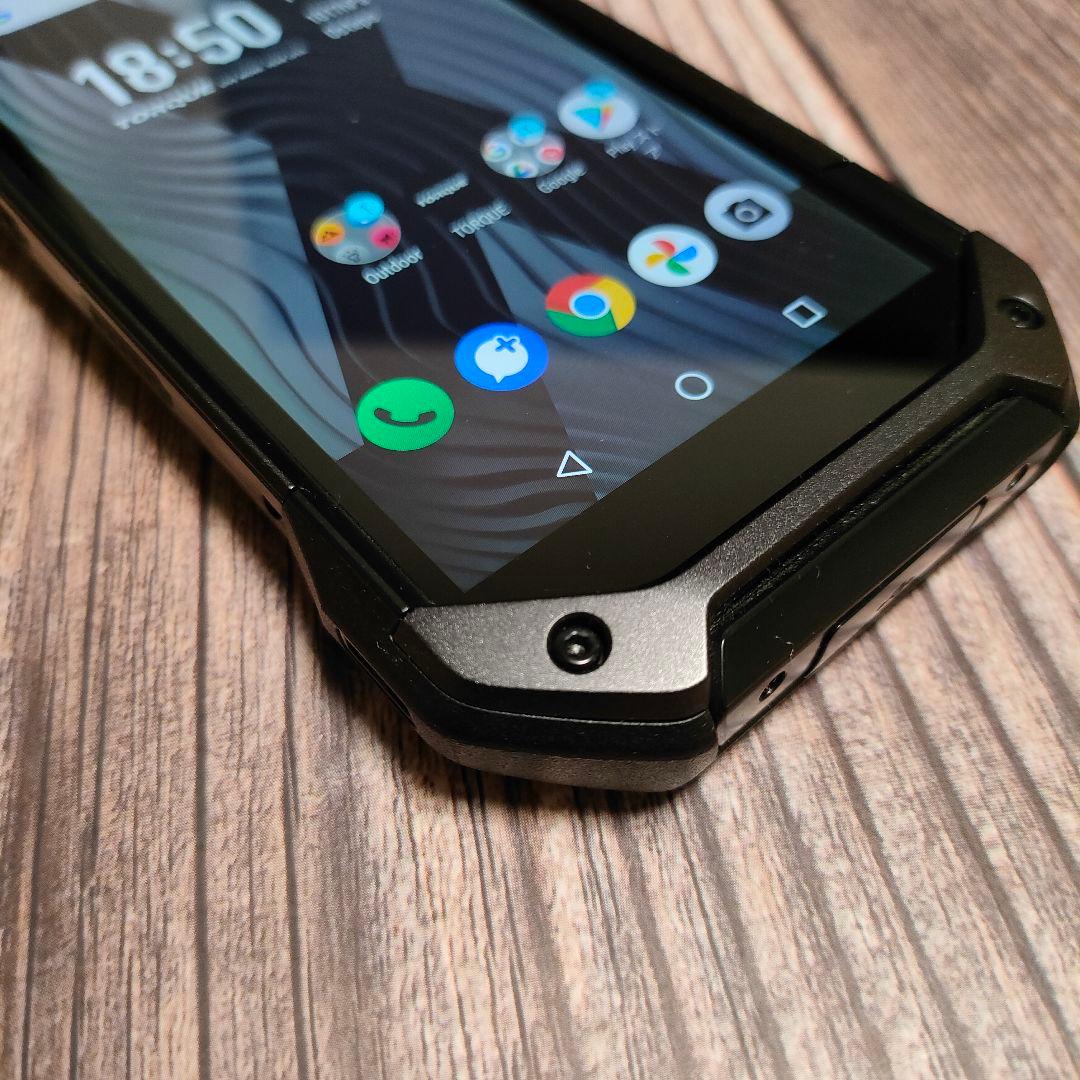 TORQUE 5G KYG01 SIMフリー ブラック 美品