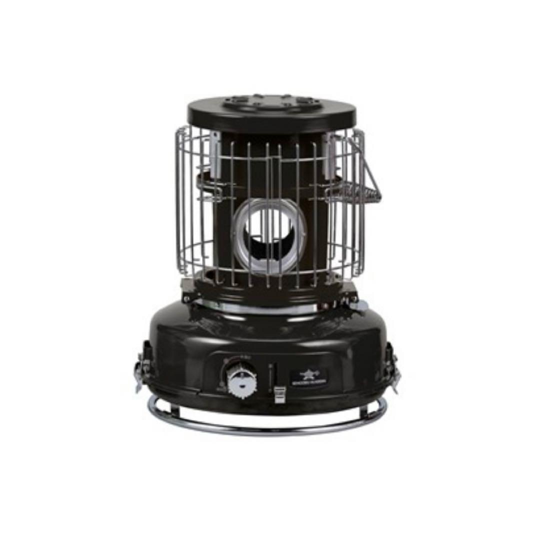 限定 センゴクアラジン ポータブルガスストーブ ブラック SAG-BF02AK