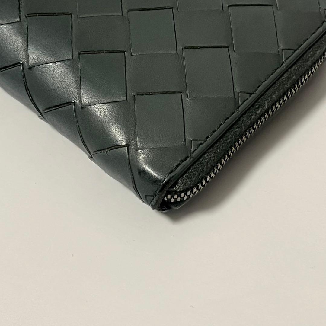 BOTTEGAVENETA マキシイントレチャート　長財布　ラウンドジップ