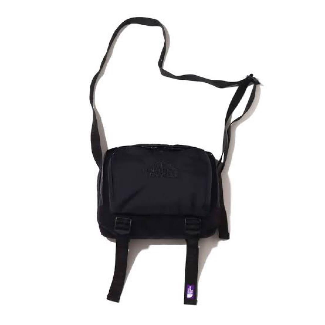 ノースフェイスパープルレーベル　コーデュラナイロンショルダーバッグ　ブラック　黒