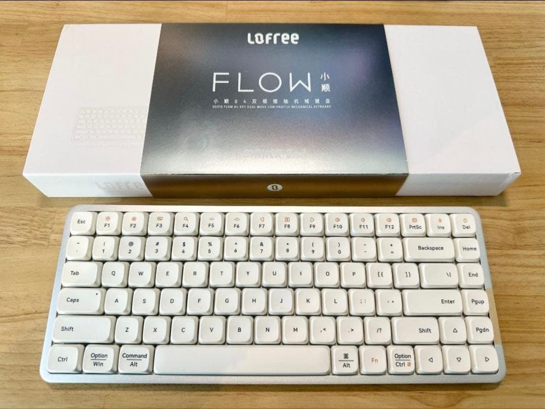 Lofree FLOW ホワイトキーボード