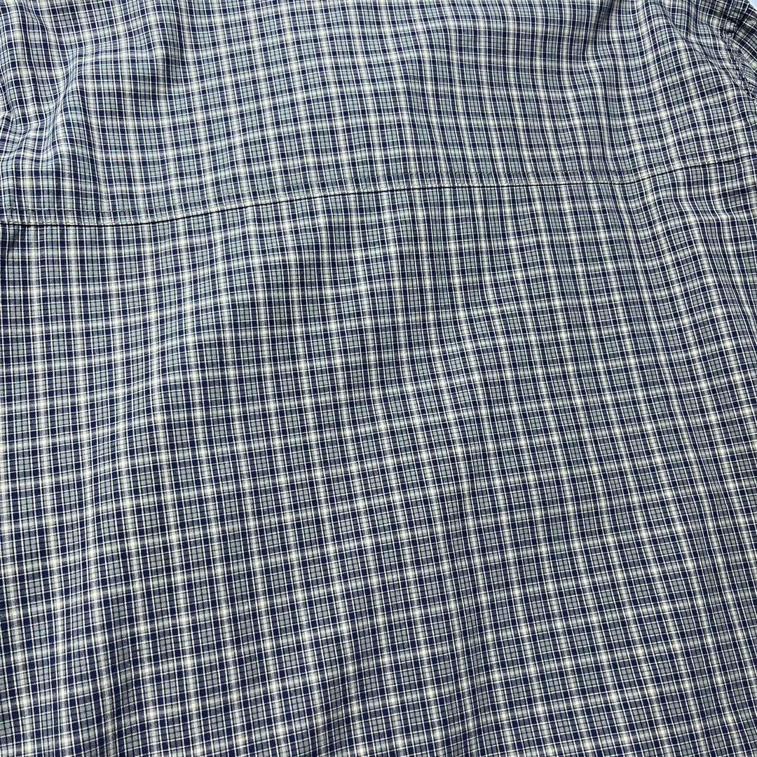 90s チェック スウィングトップ ドリズラー ジャケット ブルゾン 古着 短丈