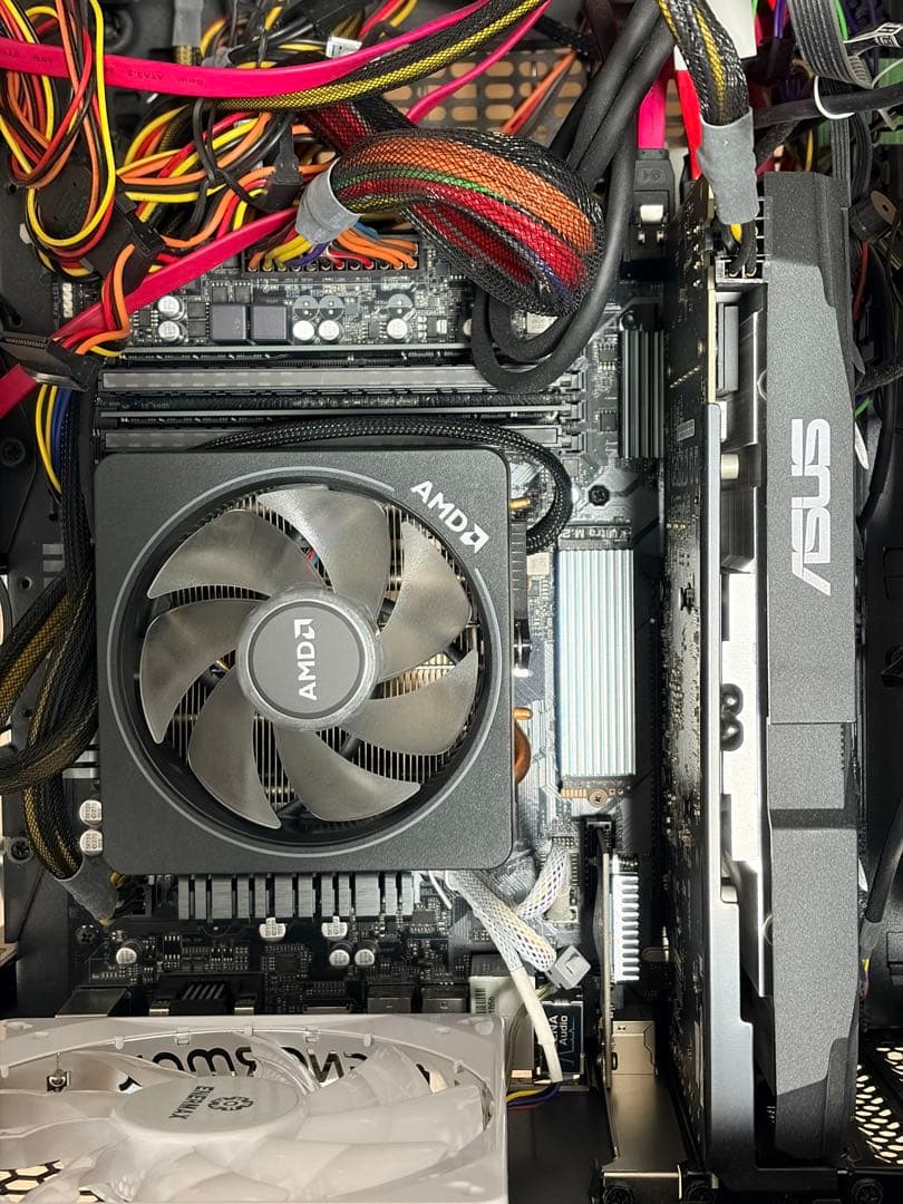 B450M Pro4、Ryzen 7 2700X、メモリ32GBセット