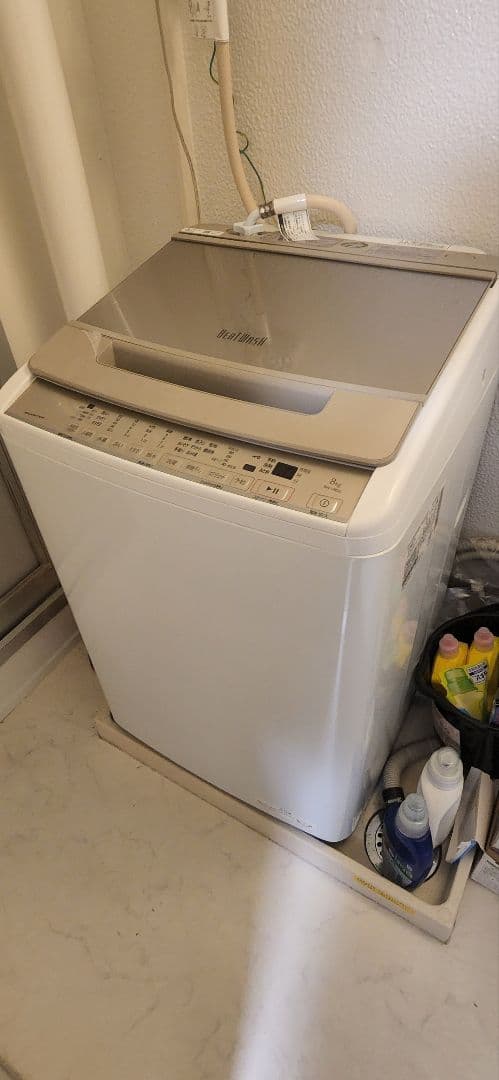 HITACHI 縦型洗濯機 BW-V80G 8kg 2021年製