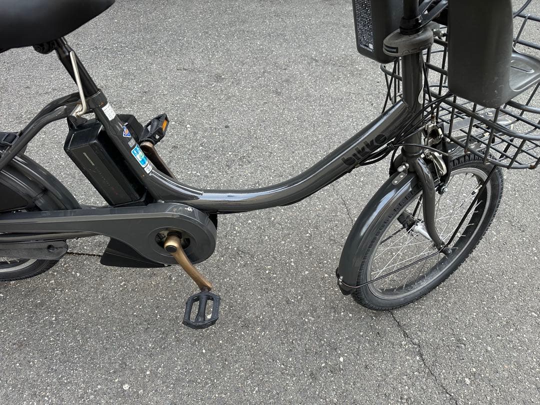 人気な車種　ブリヂストンビッケ　子供乗せシート付き電動自転車　お買い得品