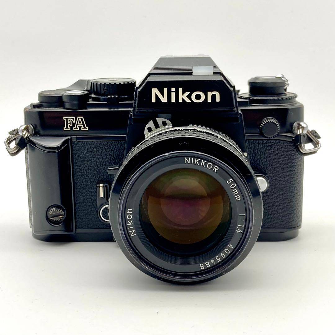 【動作品】ニコン Nikon FA＋Ai 50mm f1.4