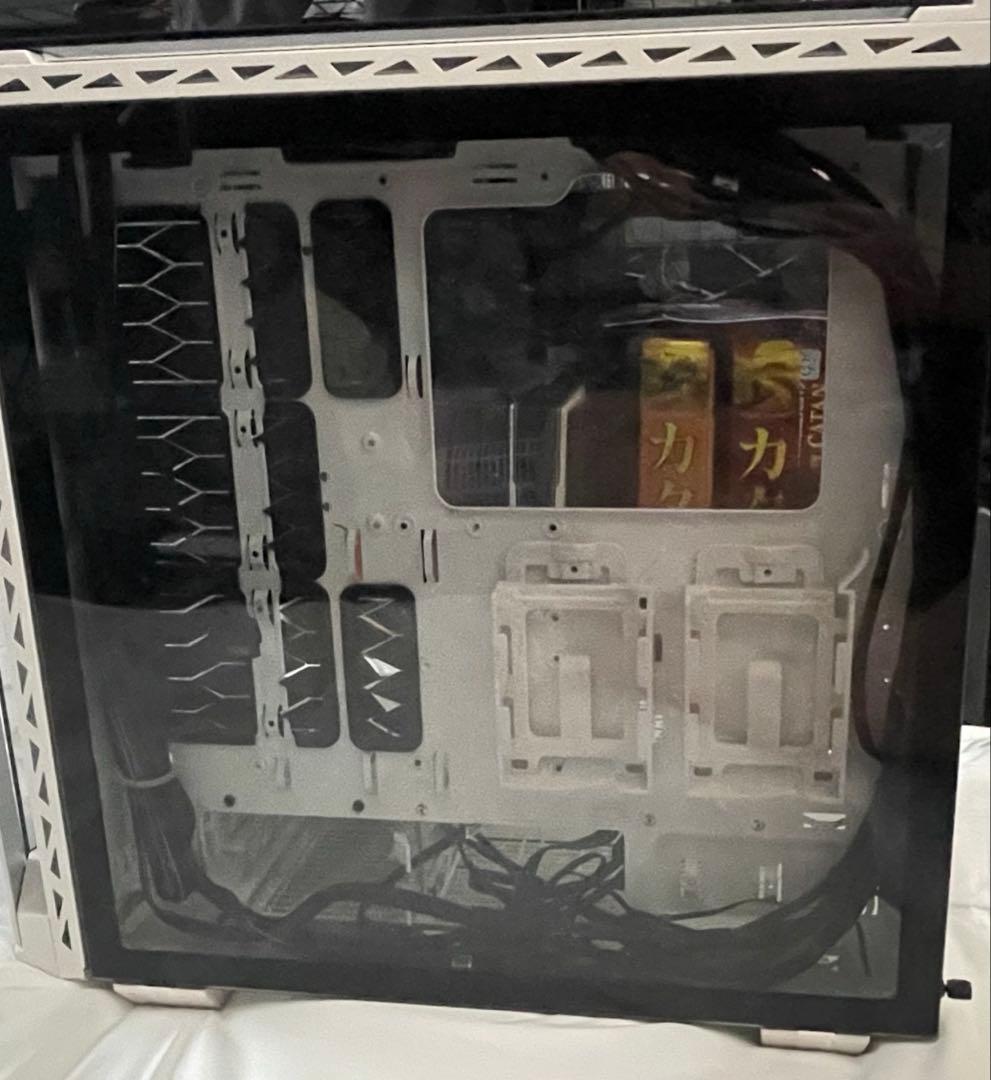 XPG Battle Cruiser 4面ガラス PCケース ファン4基ホワイト